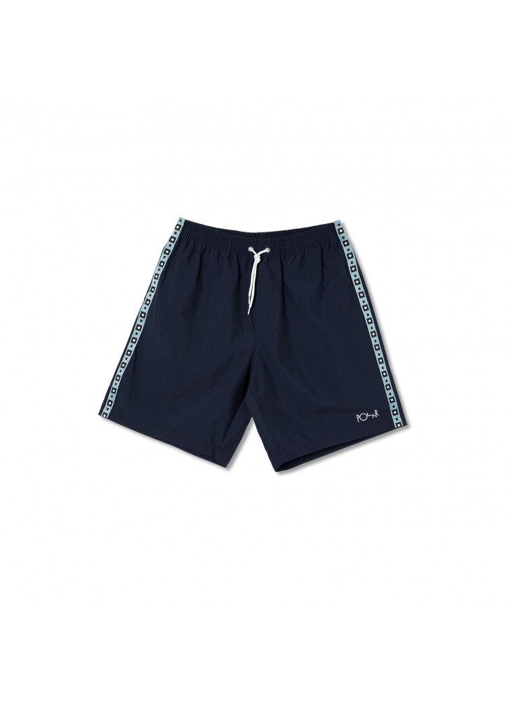 polar square stripe short