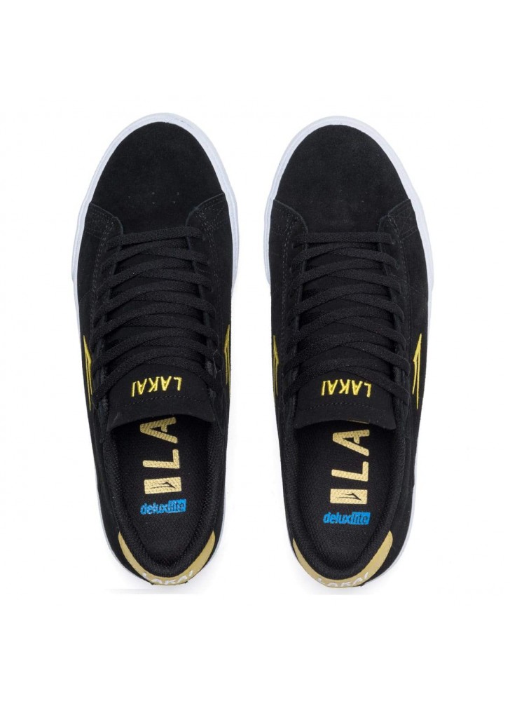 lakai newport black/gold