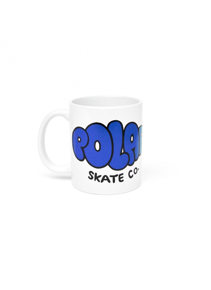 Polar - Bubble Logo - White / Blue