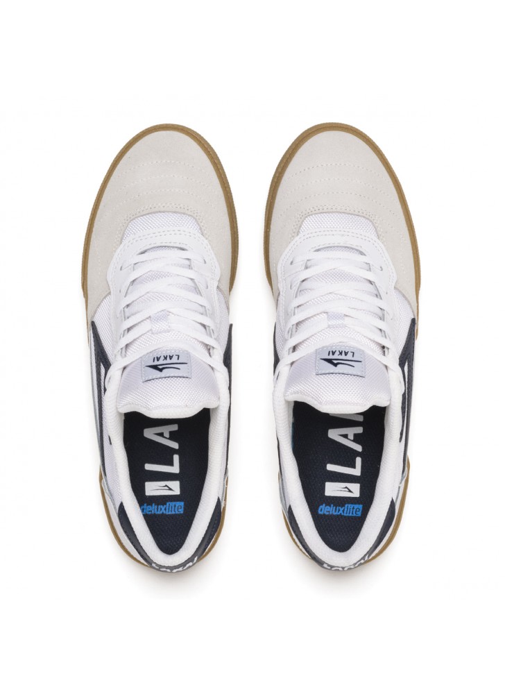 lakai cambridge white/navy