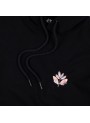 magenta  flower hoodie