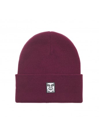 obey icon patch beanie