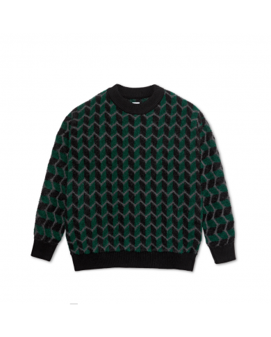 polar Zig Zag Knit Sweater