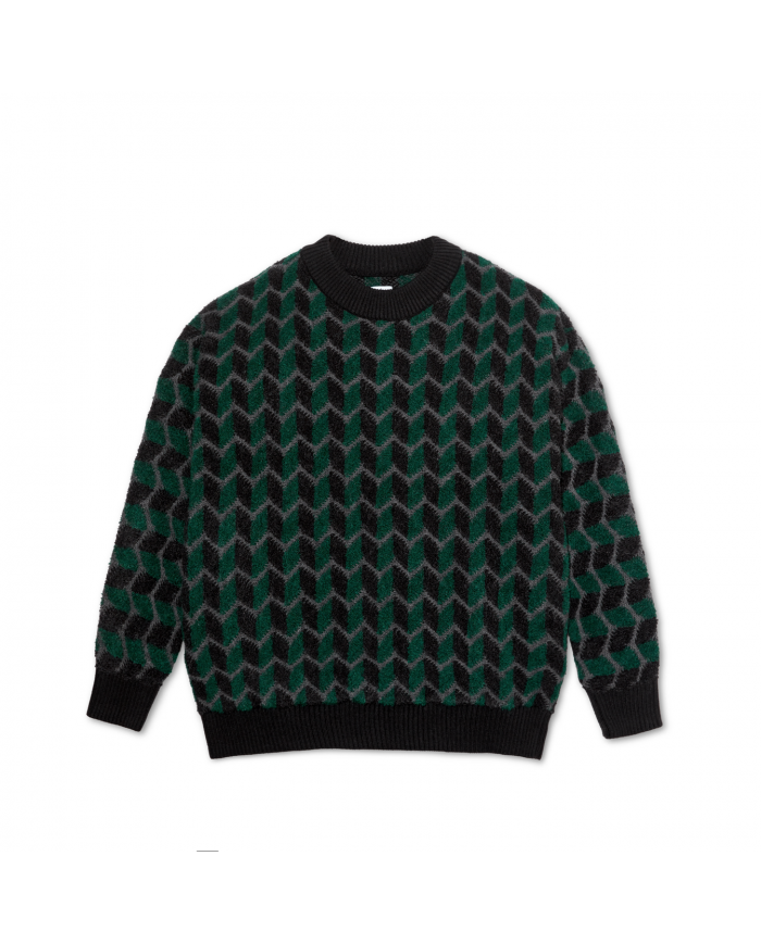 polar Zig Zag Knit Sweater