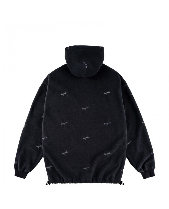 magenta loop fleece hood magenta loop fleece hood