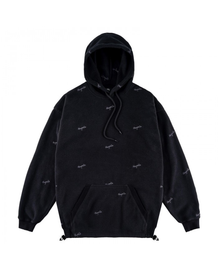 magenta loop fleece hood magenta loop fleece hood