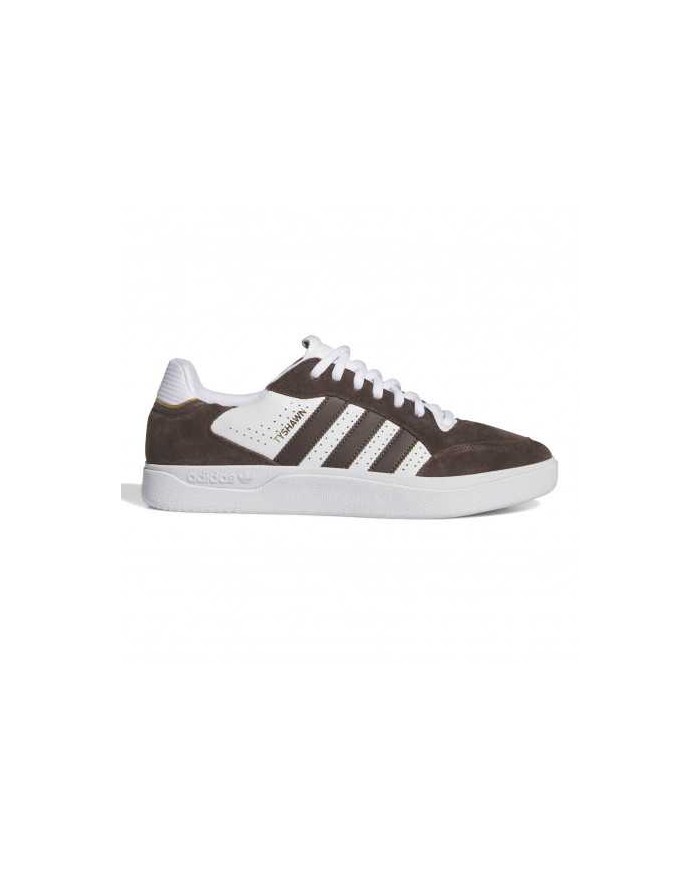 adidas tyshawn low brown/white