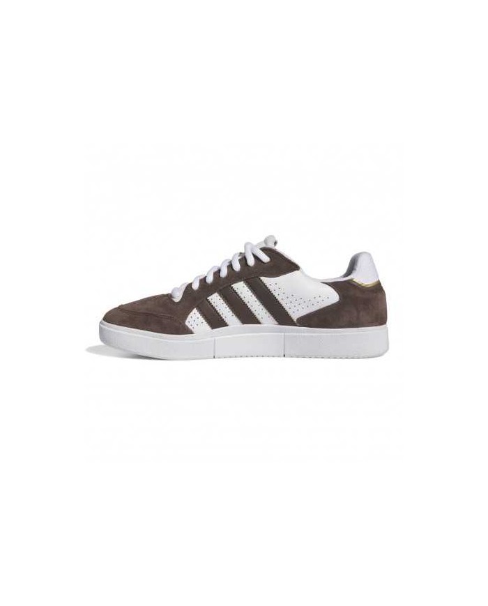 adidas tyshawn low brown/white