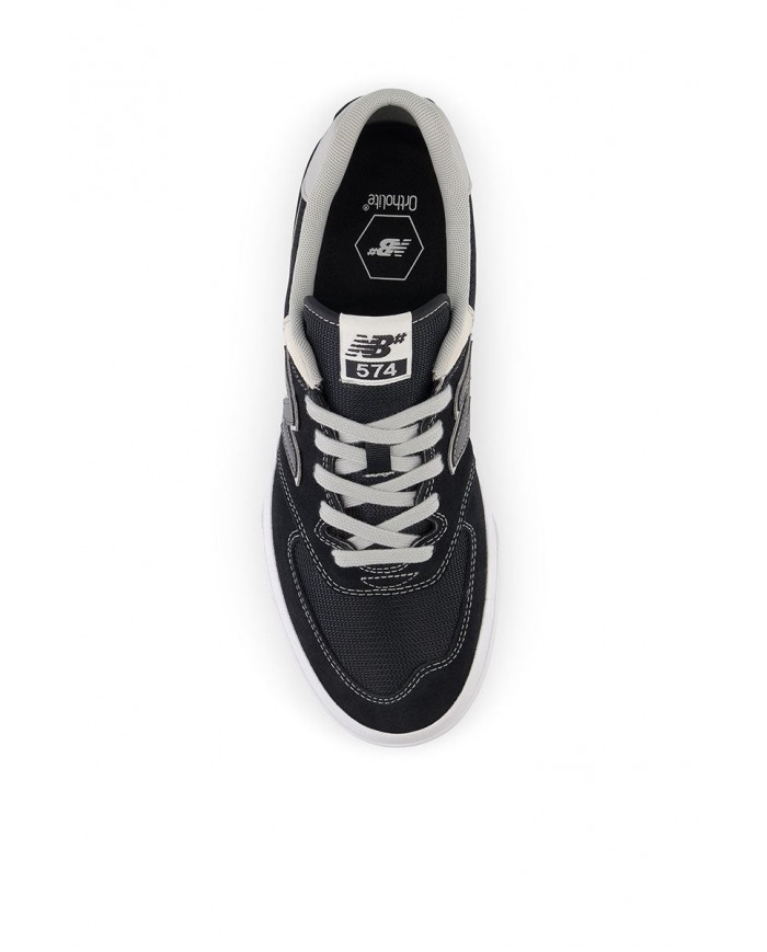 new balance574 vulc black