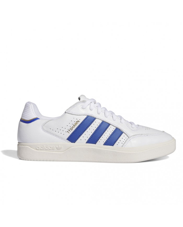 adidas tyshawn low white/blue