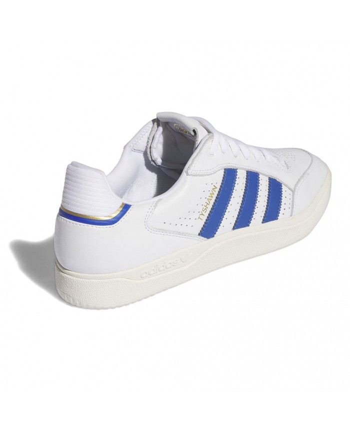 adidas tyshawn low white/blue