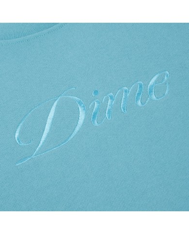 dime cursive logo crew