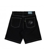 magenta OG denim long short black magenta OG denim long short black