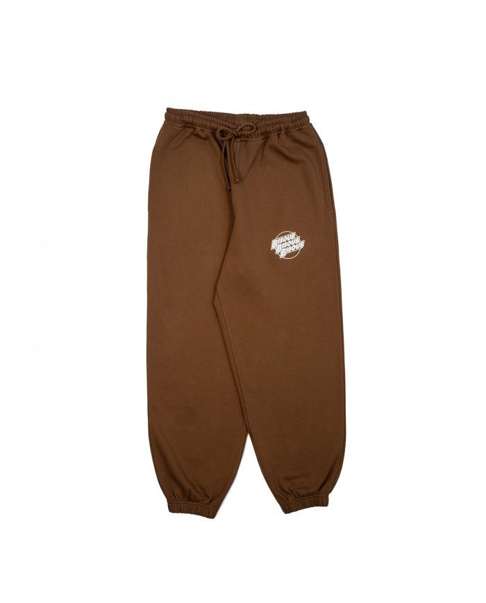 bisous SWEATPANTS WESTERN BROWN