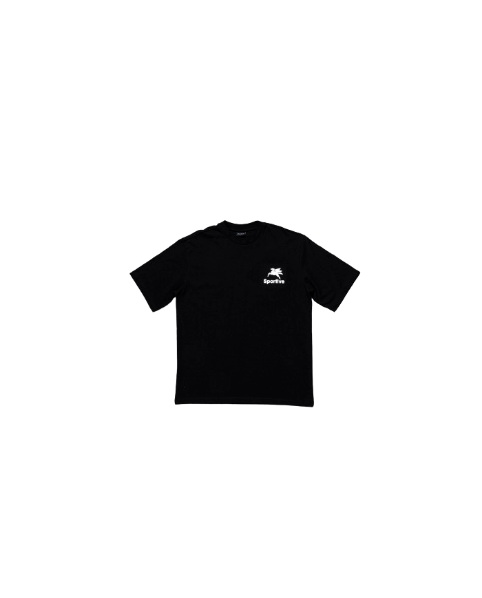 goodies sportive pegasus black tee