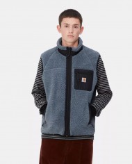 carhartt wip prentis vest liner dove grey carhartt wip prentis vest liner dove grey