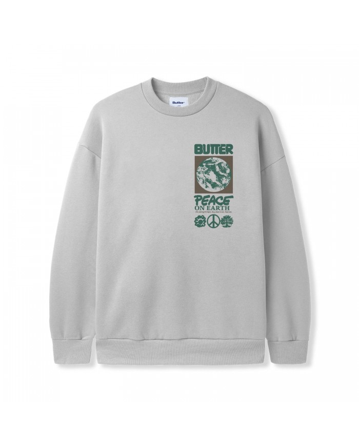 butter goods earth crewneck