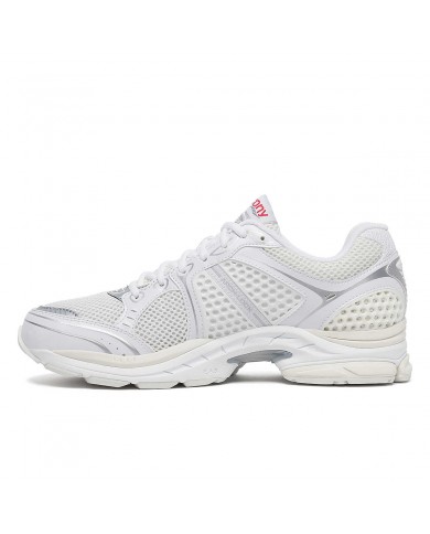saucony progrid triumph 4 white/silver saucony progrid triumph 4 white/silver