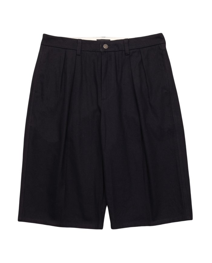 passport herringbone short