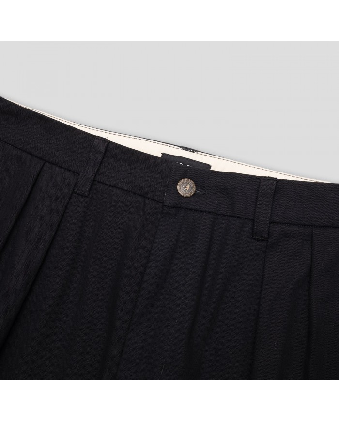 passport herringbone short