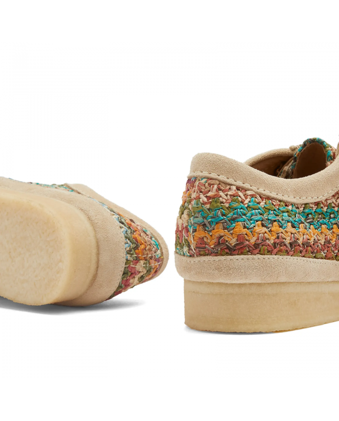 clarks wallabee raffia