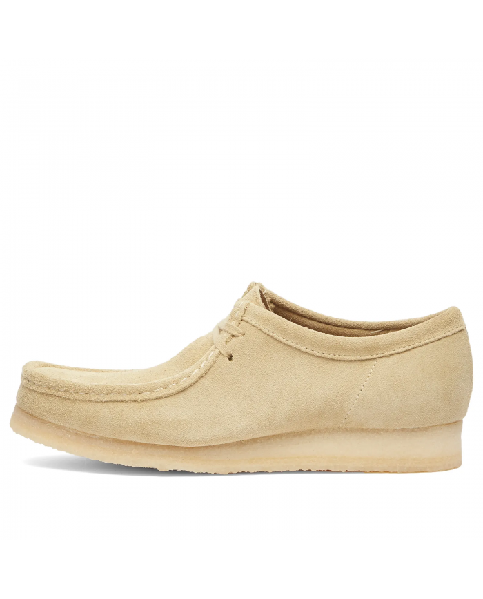 CLARKS wallabee maple suède