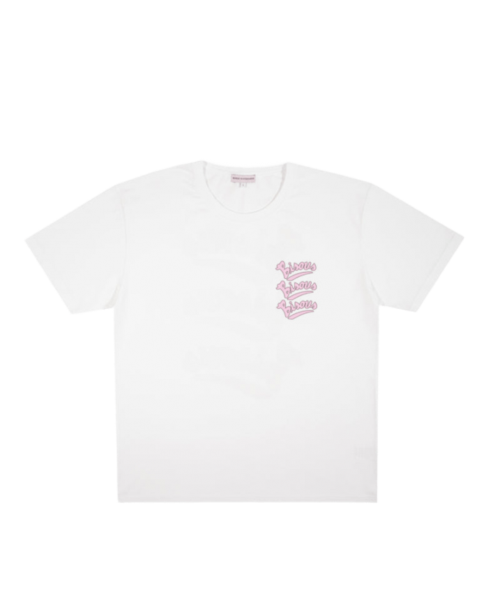 bisous GIANNI tee white