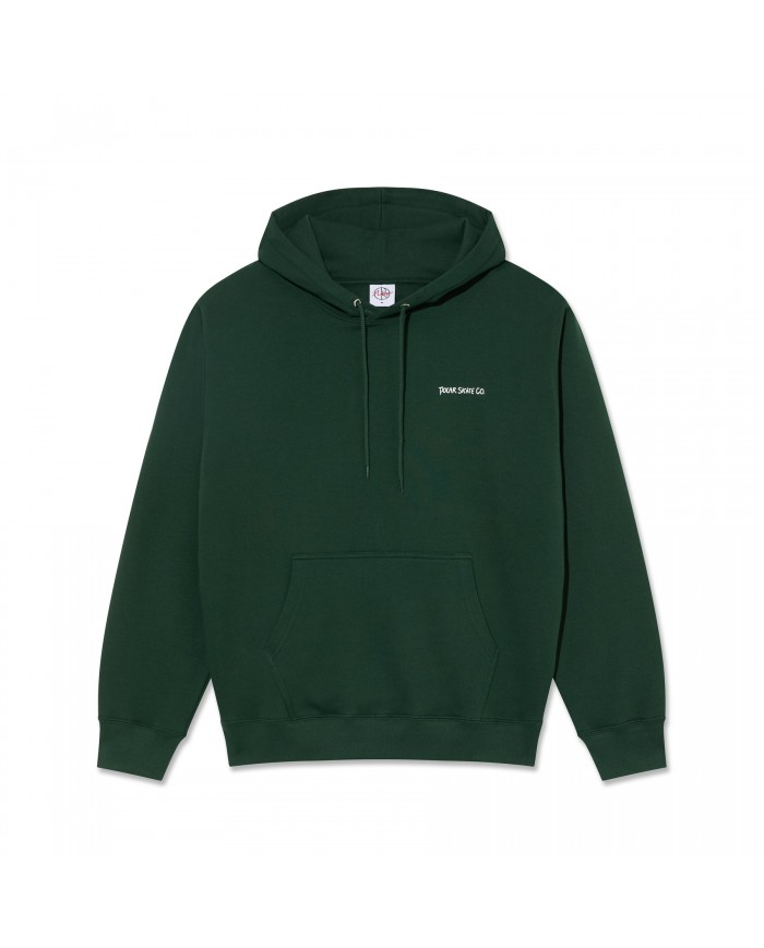 polar dave hoodie dark green