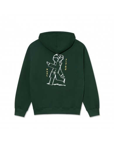polar dave hoodie dark green