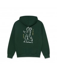 polar dave hoodie dark green