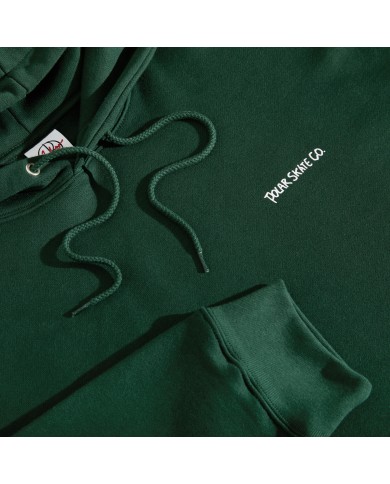 polar dave hoodie dark green