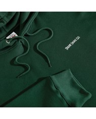 polar dave hoodie dark green