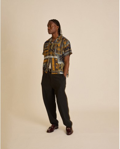 OBEY fubar linen pant