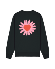 onze m2 pink heart flower crew