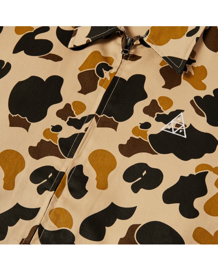 HUF camo jacket