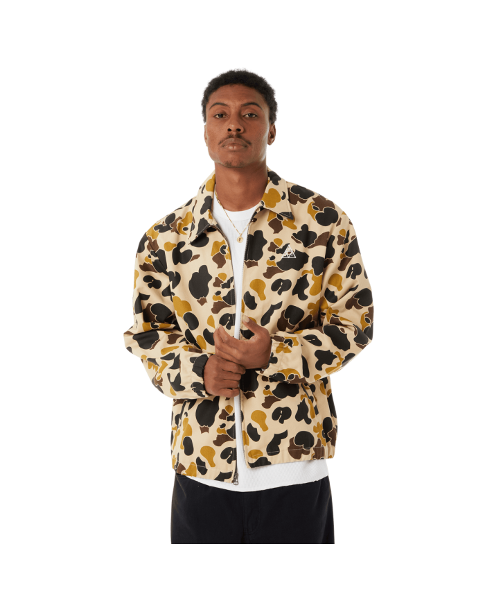 HUF camo jacket