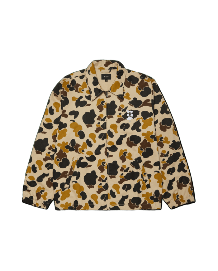 HUF camo jacket
