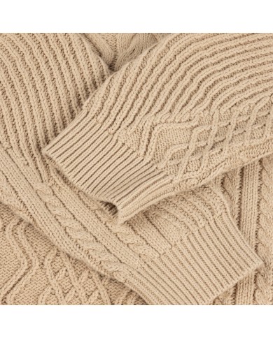 DIME mixed cable knit DIME mixed cable knit