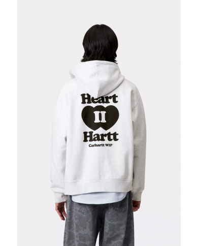 carhartt wip hoohed heart II zip