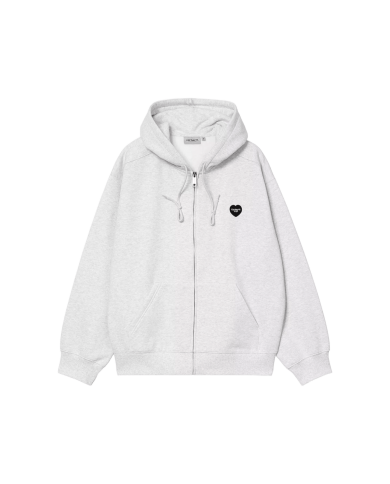 carhartt wip hoohed heart II zip