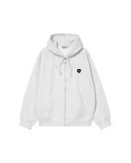 carhartt wip hoohed heart II zip