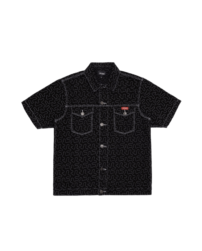 JACKER oneline denim shirt JACKER oneline denim shirt