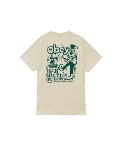 OBEY control machine tee OBEY control machine tee