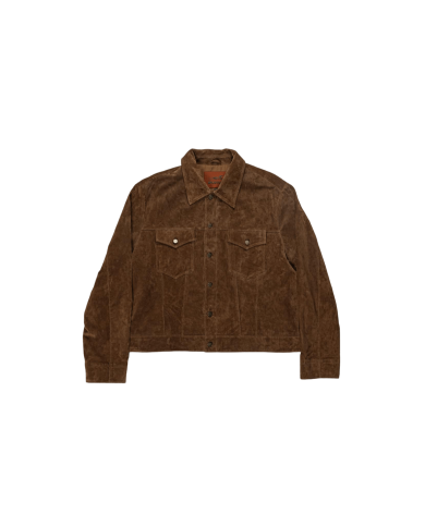 goodies sportive real suede jacket