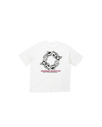 goodies sportive caps white tee