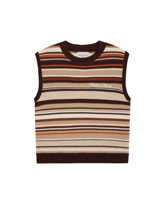 walk in paris grandma knit top