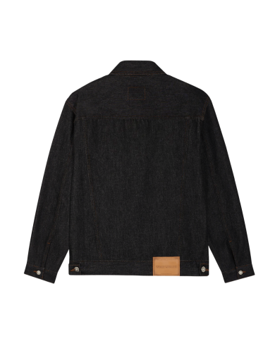 walk in paris fitted indigo jacket