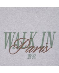 walk in paris wip logo grey crew