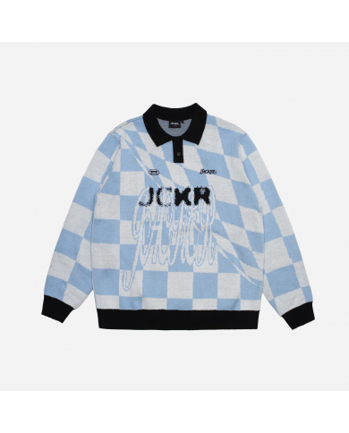 JACKER square knit polo