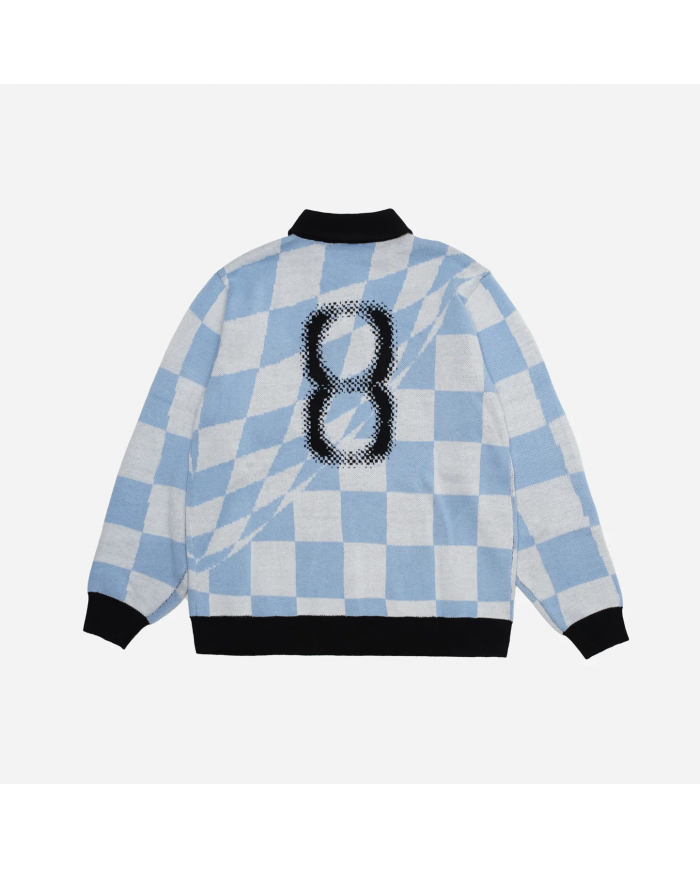 JACKER square knit polo